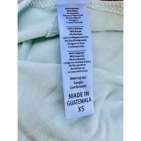 NWT Lularoe Perfect T Mint Green XS - Picture 7 of 9